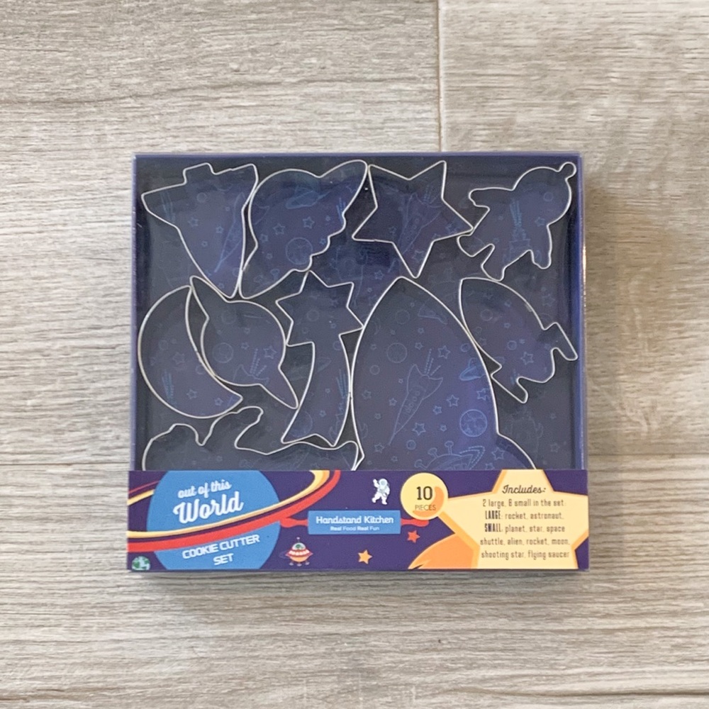 Outer Space Themed Cookie Cutters